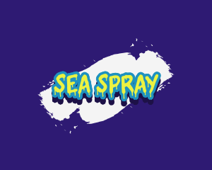 Spray Paint Graffiti logo design