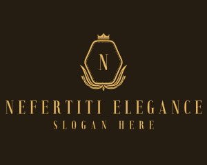 Elegant Monarch Crown logo design