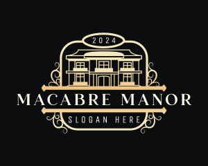 House Realty Manor logo design