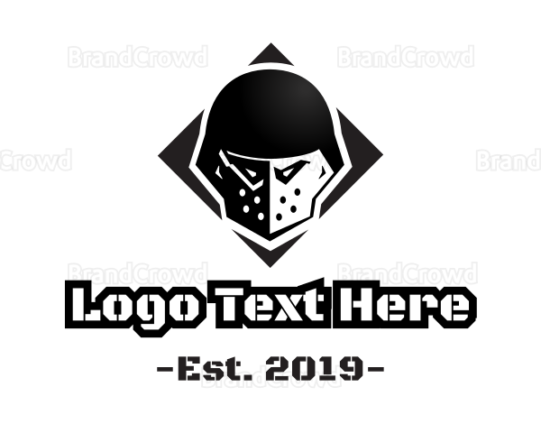 Hockey Mask Warrior Logo