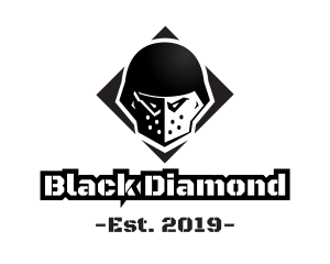 Hockey Mask Warrior logo design