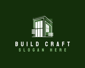 House Draftsman Building logo design