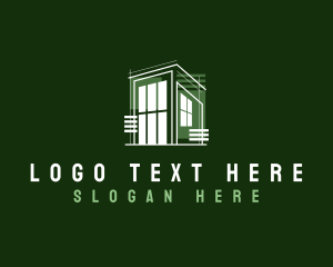 Building - House Draftsman Building logo design