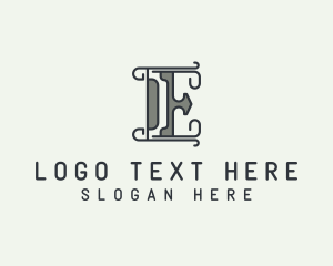 Law Firm - Modern Generic Company Letter E logo design