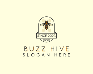 Honey Bee Bumblebee logo design