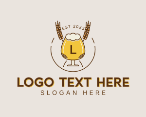 Pub - Beer Pub Brewery logo design
