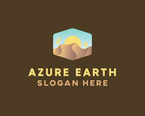 Sand Dune Desert  logo design