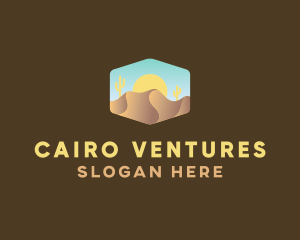 Cairo - Sand Dune Desert logo design