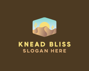 Sand Dune Desert  logo design