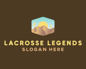 Sand Dune Desert  logo design