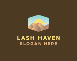 Sand Dune Desert  logo design