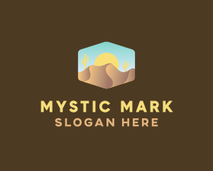 Sand Dune Desert  logo design