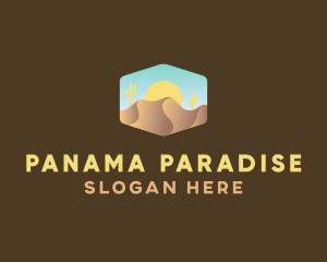 Sand Dune Desert  logo design