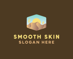 Sand Dune Desert  logo design