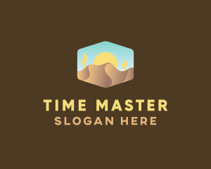 Sand Dune Desert  logo design