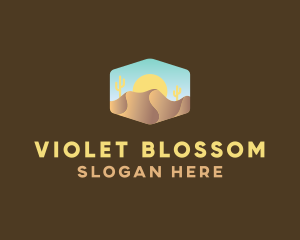 Sand Dune Desert  logo design