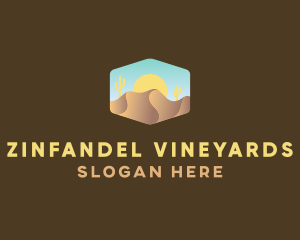 Sand Dune Desert  logo design