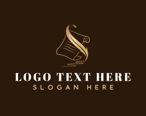 Quill - Elegant Feather Quill Pen logo design