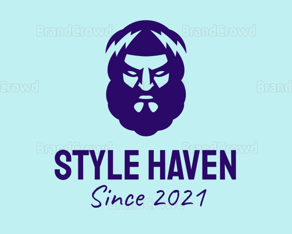 Blue Zeus Avatar Logo