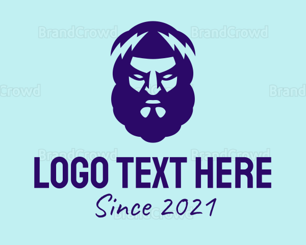 Blue Zeus Avatar Logo