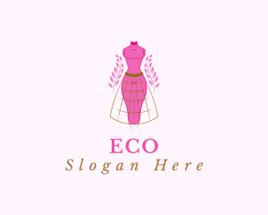 Elegant Mannequin Fashion Logo