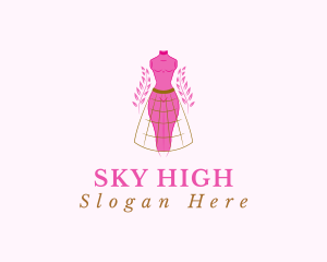 Elegant Mannequin Fashion Logo