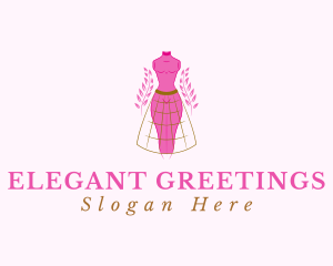 Elegant Mannequin Fashion logo design