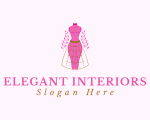 Elegant Mannequin Fashion logo design