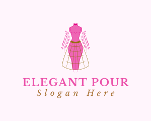 Elegant Mannequin Fashion logo design