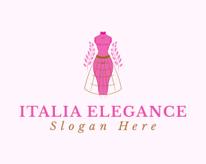 Elegant Mannequin Fashion logo design