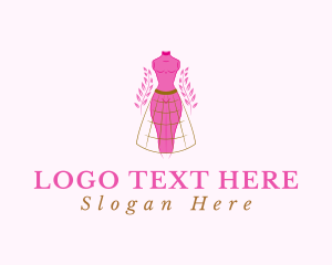 Elegant Mannequin Fashion Logo