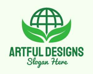 Global Environment Conservation logo design