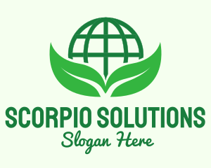 Global Environment Conservation logo design