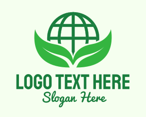 Natural Product - Global Environment Conservation logo design