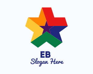 Production - Colorful Entertainment Star logo design