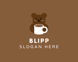 Bear Coffee Mug Logo