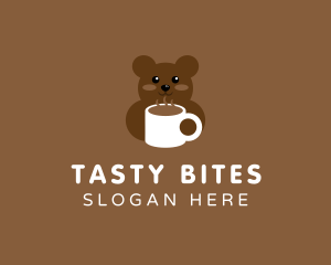 Bear Coffee Mug Logo