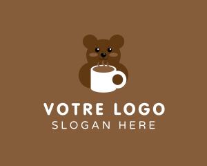 Bear Coffee Mug Logo