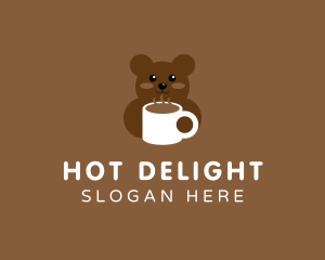 Bear Coffee Mug logo design