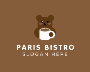 Bear Coffee Mug logo design