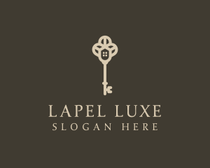 Luxe House Key logo design