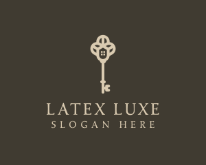 Luxe House Key logo design