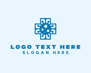 Healthcare - Virus Disease Medical logo design