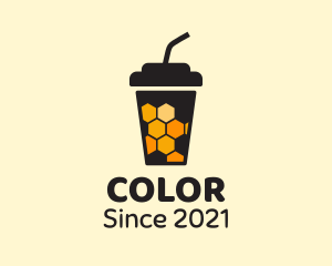 Beehive - Hive Honey Drink logo design