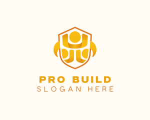 Organization Team Building logo design