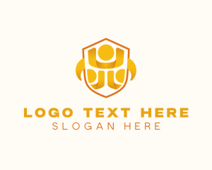 People - Organization Team Building logo design