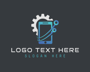 Repair - Cellphone Repair Technician logo design