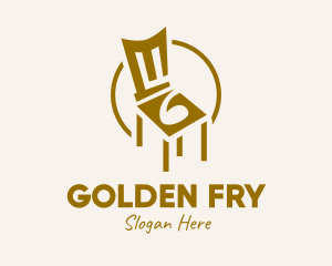 Golden Chair Furniture logo design