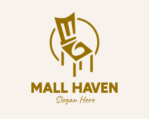 Golden Chair Furniture logo design