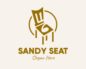 Golden Chair Furniture logo design